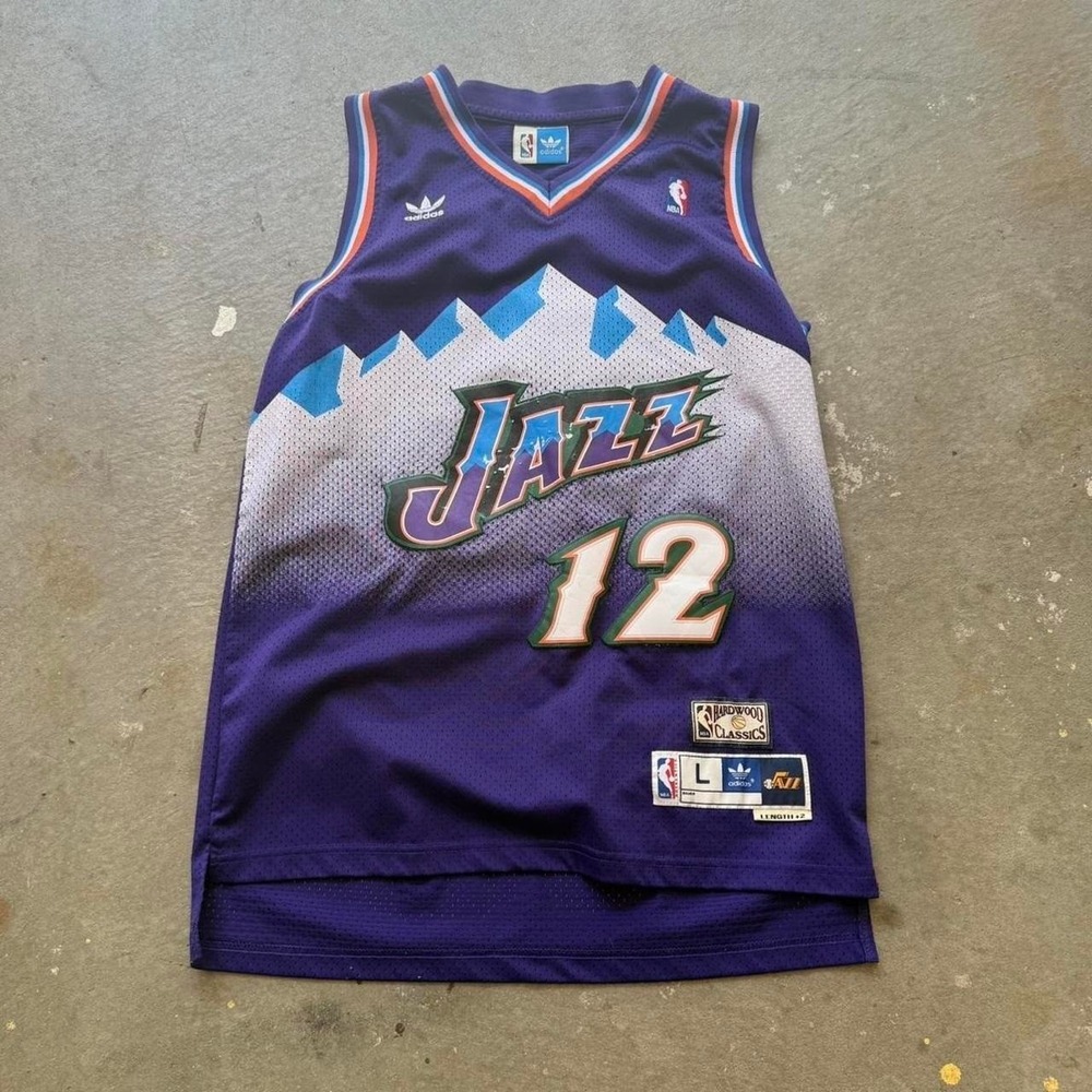 Vintage John Stockton Jersey NBA Jazz